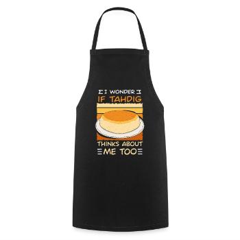 Geschenke Für Feinschmecker Von Thadig - Kochschürze - Schwarz - Vorne - AI Model Male 185 dark (185cm)