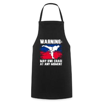 Tang so Do Gift - Cooking Apron - black - Front - AI Model Male 185 dark (185cm)