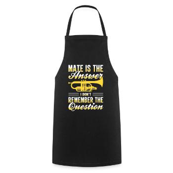 Mellophonist Musical Instrument Orchestra - Cooking Apron - black - Front - AI Model Male 185 dark (185cm)