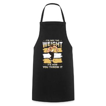 Athletics Athletics Throw Athlete - Cooking Apron - black - Front - AI Model Male 185 dark (185cm)