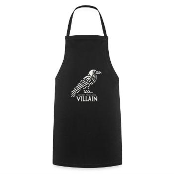 Lilith, Demon, Gothic, Mythology, Folklore, - Cooking Apron - black - Front - AI Model Male 185 dark (185cm)