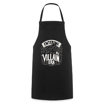 Entry Into My Rogue Era Crow Raven - Cooking Apron - black - Front - AI Model Male 185 dark (185cm)
