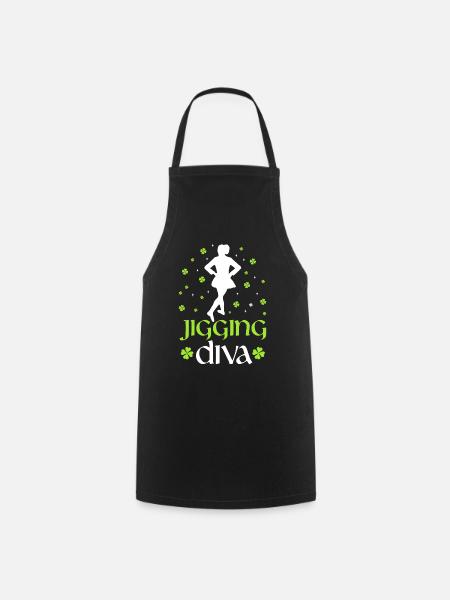 Irish Dance Irish Dancing - Cooking Apron - black