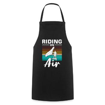 Wingsurfing Foil Wing Wing Boarding Wing Foiling - Kochschürze - Schwarz - Vorne - AI Model Male 185 dark (185cm)