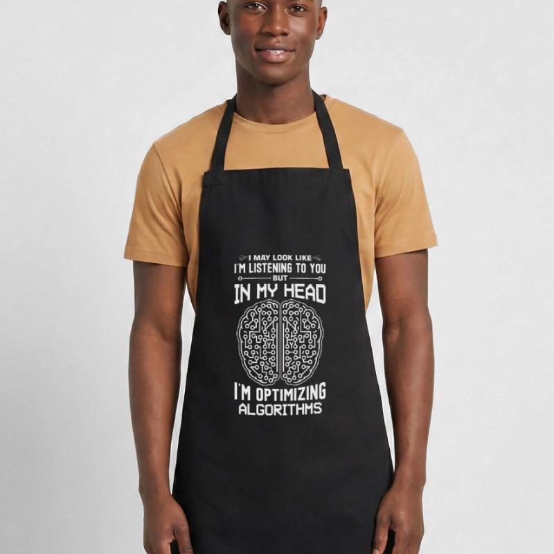 Machine Learning Algorithms AI Data Analyst Cooking Apron