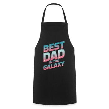 Geschenke Zum Vatertag Für Papa - Kochschürze - Schwarz - Vorne - AI Model Male 185 dark (185cm)