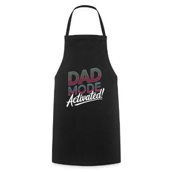 Geschenke Zum Vatertag Für Papa - Kochschürze - Schwarz - Vorne - AI Model Male 185 dark (185cm)