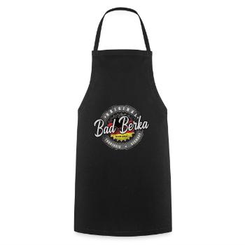Allemagne d’origine Thuringe Bad Berka - Tablier de cuisine - noir - Devant - AI Model Male 185 dark (185cm)