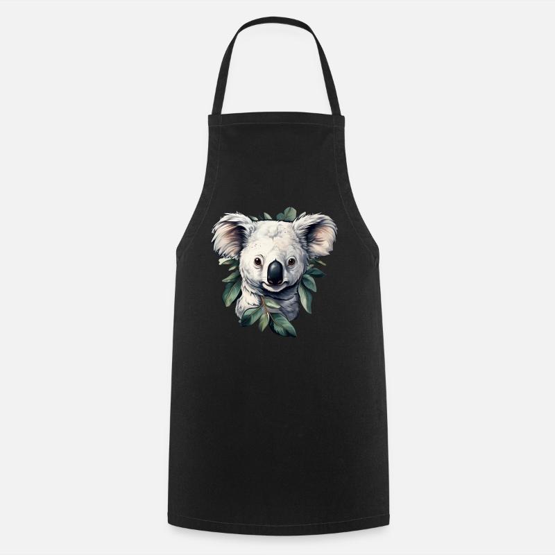 Koala - Kochschürze - Schwarz