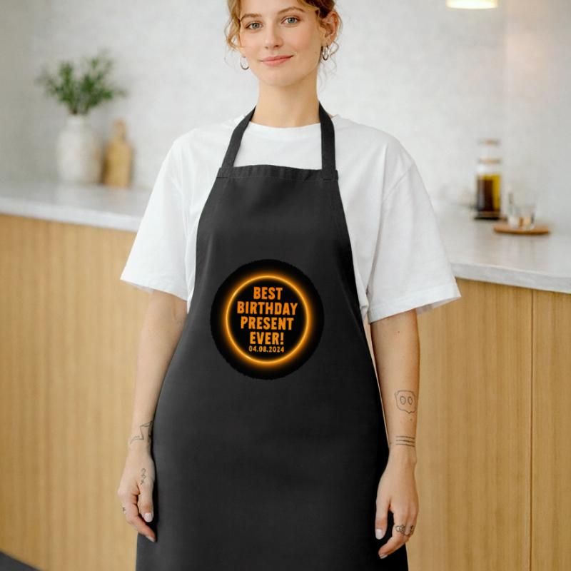 Solar Eclipse - Explore the Darkness Cooking Apron