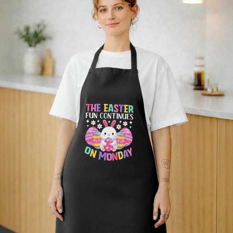 The fun continues Easter Monday Easter time Easter Cooking Apron