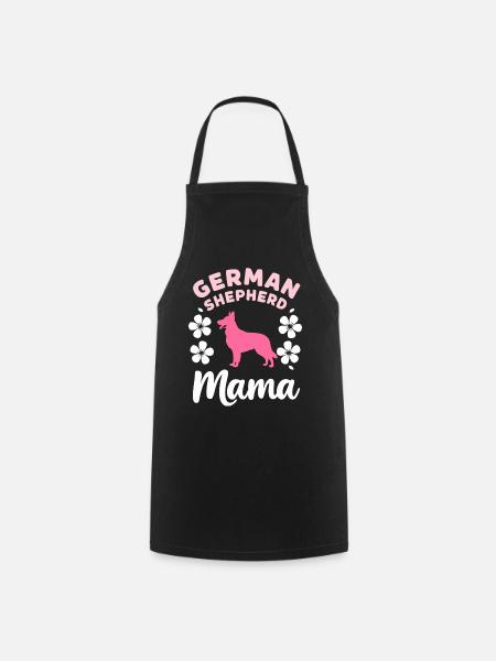Berger Allemand Chien Malinois - Tablier de cuisine - noir