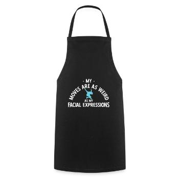 Breakdancing Tanzen für Tänzer - Kochschürze - Schwarz - Vorne - AI Model Male 185 dark (185cm)