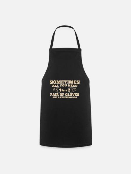 Boxsport Boxing - Kochschürze - Schwarz