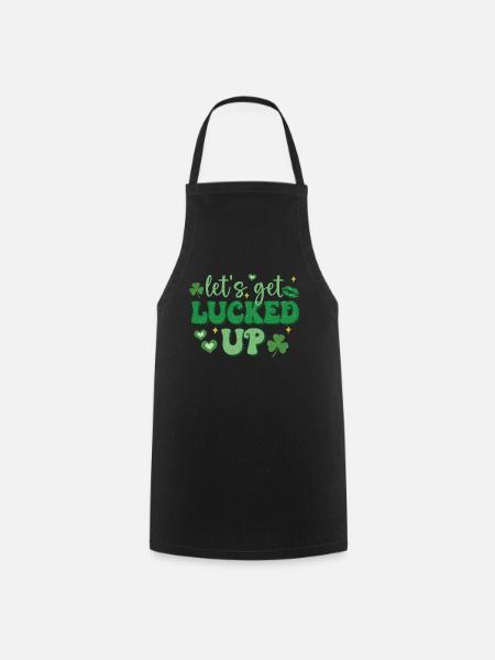 La Saint-Patrick défions le bonheur - Tablier de cuisine - noir