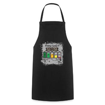 Durée de vie de la batterie d’un écrou - Tablier de cuisine - noir - Devant - AI Model Male 185 dark (185cm)