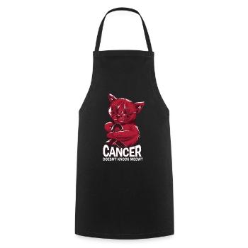 Le cancer ne réagit pas au myélome multiple - Tablier de cuisine - noir - Devant - AI Model Male 185 dark (185cm)