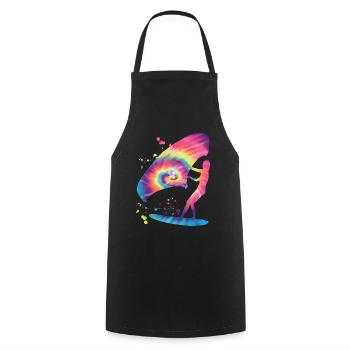 Wing Foil Wingsurfing Woman Foil Wing - Tablier de cuisine - noir - Devant - AI Model Male 185 dark (185cm)