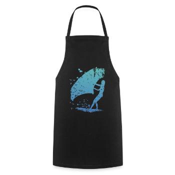 Wing Foil Wingsurfing Woman Foil Wing - Tablier de cuisine - noir - Devant - AI Model Male 185 dark (185cm)