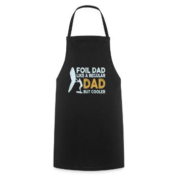 Foil Dad Wing Foil Wingsurf Foil Wing - Tablier de cuisine - noir - Devant - AI Model Male 185 dark (185cm)