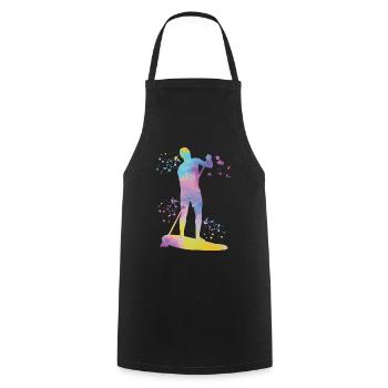 Stand Up Paddling Stand Up Board Sup - Cooking Apron - black - Front - AI Model Male 185 dark (185cm)