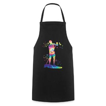 Stand Up Paddling Stand Up Board Sup - Cooking Apron - black - Front - AI Model Male 185 dark (185cm)