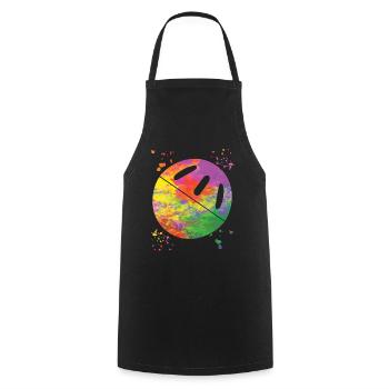 Pickleball Colorsplash Wiffleball Club - Cooking Apron - black - Front - AI Model Male 185 dark (185cm)