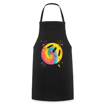 Pickleball Colorsplash Wiffleball Club - Cooking Apron - black - Front - AI Model Male 185 dark (185cm)