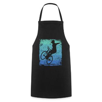 Artistic Cycling Artistic Cyclist - Cooking Apron - black - Front - AI Model Male 185 dark (185cm)