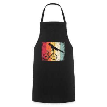 Artistic Cycling Artistic Cyclist - Cooking Apron - black - Front - AI Model Male 185 dark (185cm)