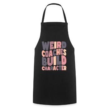 Weird Coaches Form Character Trainers - Cooking Apron - black - Front - AI Model Male 185 dark (185cm)