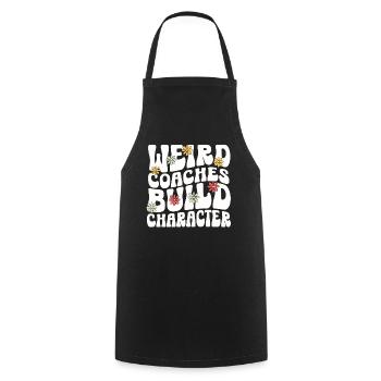 Weird Coaches Form Character Coach - Cooking Apron - black - Front - AI Model Male 185 dark (185cm)