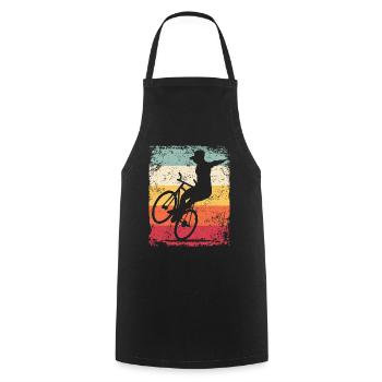 Artistic Cycling Artistic Cyclist - Cooking Apron - black - Front - AI Model Male 185 dark (185cm)