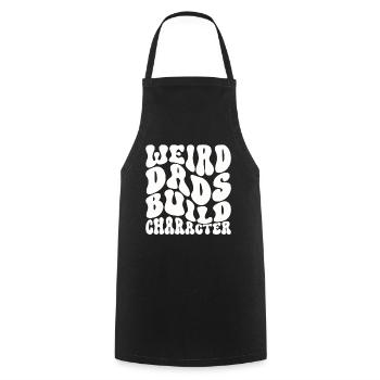 Weird Dads Make Up Character Funny Dad - Cooking Apron - black - Front - AI Model Male 185 dark (185cm)