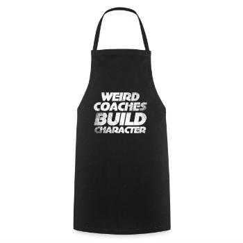 Weird Coaches Form Character Coach - Cooking Apron - black - Front - AI Model Male 185 dark (185cm)
