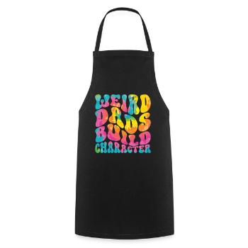 Weird Dads Make Up Character Funny Dad - Cooking Apron - black - Front - AI Model Male 185 dark (185cm)
