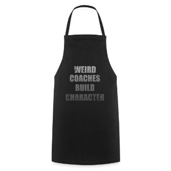 Weird Coaches Form Character Trainers - Cooking Apron - black - Front - AI Model Male 185 dark (185cm)