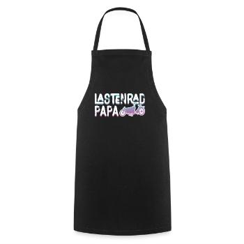 Cargo Bike Dad Retro Bike Cargobike - Cooking Apron - black - Front - AI Model Male 185 dark (185cm)