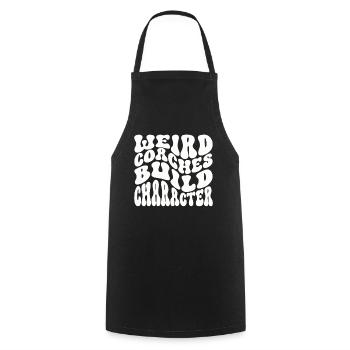 Weird Coaches Make Up Character Coach - Cooking Apron - black - Front - AI Model Male 185 dark (185cm)