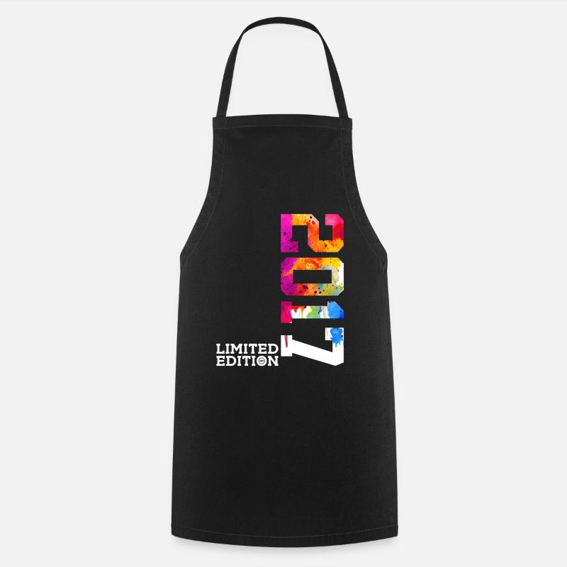 9. GEBURTSTAG LIMITED EDITION 2017 - Kochschürze - Schwarz