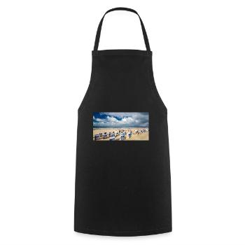 Sylt - Cooking Apron - black - Front - AI Model Male 185 dark (185cm)