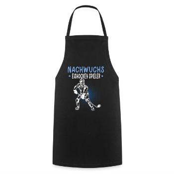 Nachwuchs Eishockey Spieler Hockey junge - Kochschürze - Schwarz - Vorne - AI Model Male 185 dark (185cm)