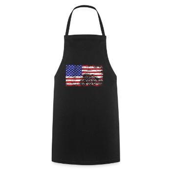 Monster Truck Adventure Horizon Gift - Cooking Apron - black - Front - AI Model Male 185 dark (185cm)
