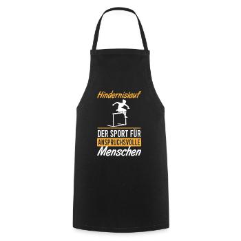 Parcours d’obstacles Elite - Seulement pour les meilleurs - Tablier de cuisine - noir - Devant - AI Model Male 185 dark (185cm)