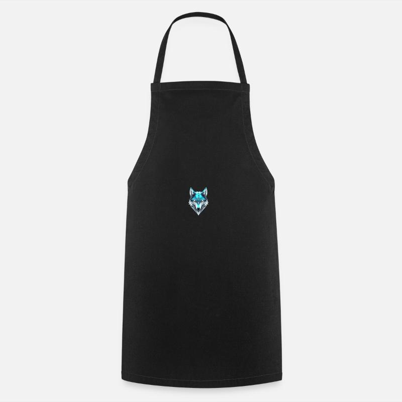 Loup2 - Tablier de cuisine - noir