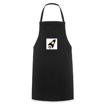 Jens Jensen - Cooking Apron - black - Front - AI Model Male 185 dark (185cm)