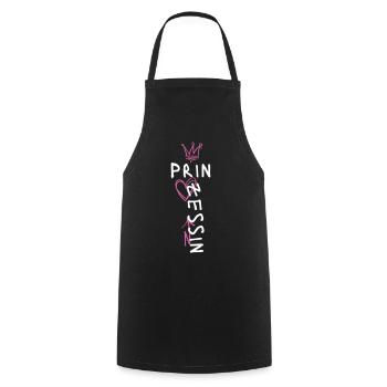 Princess Street Style Design - Cooking Apron - black - Front - AI Model Male 185 dark (185cm)