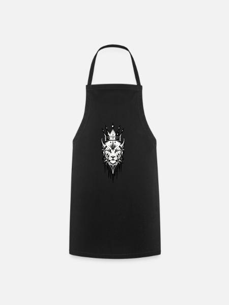 Chimera King - Cooking Apron - black