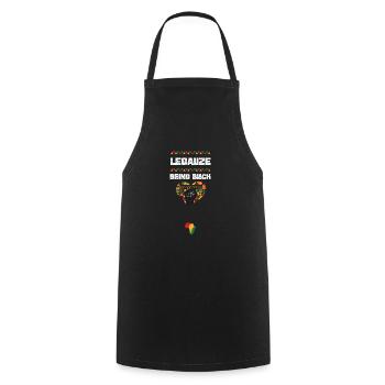 Legalize Being Black - Cooking Apron - black - Front - AI Model Male 185 dark (185cm)