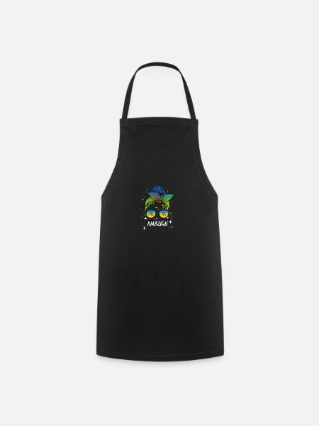 Amazigh - Tablier de cuisine - noir